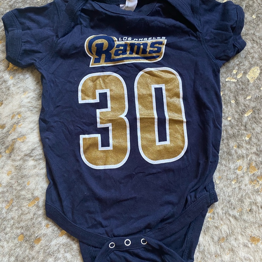 Rams Infant Onsie 12month
